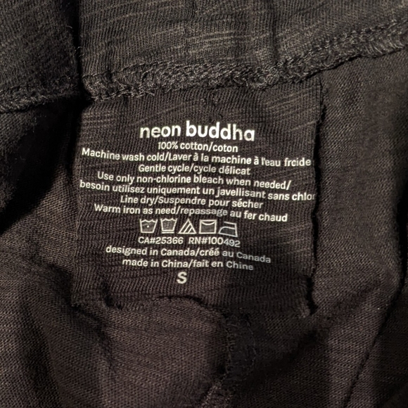 Neon Buddha 100% Cotton Cropped Pants - Picture 8 of 10